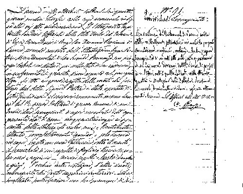 Relazione del ritrovamento del cadavere