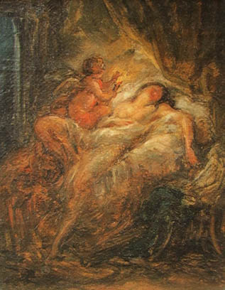 Cupido e la dormiente