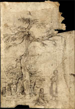 Paesaggio con figura