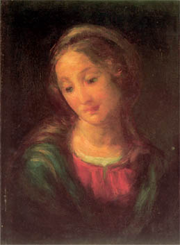 Madonna in meditazione